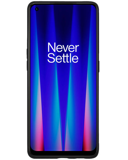 OnePlus Nord CE 2 Lite Hoesje Siliconen Backcover Lichtgewicht - Zwart