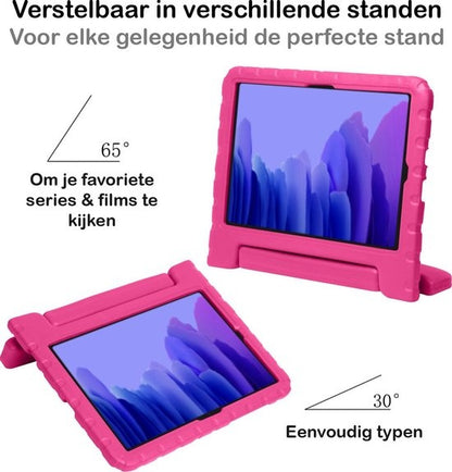 Samsung Galaxy Tab A7 Hoesje Kids Cover Bumper - Roze