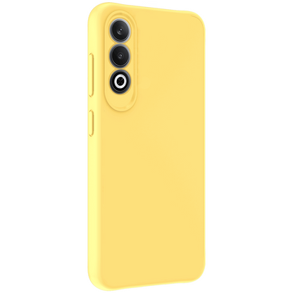 OnePlus Nord CE 4 Hoesje Siliconen Backcover Lichtgewicht - Geel