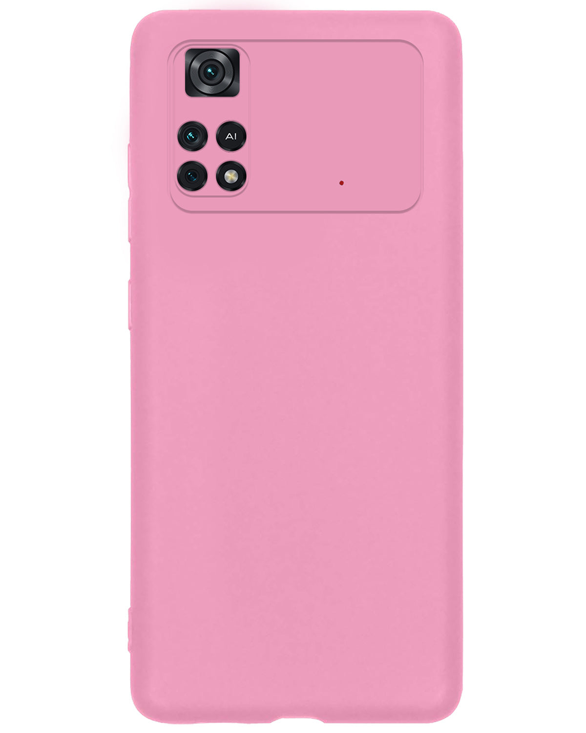 Poco M4 Pro 4G Hoesje Siliconen - Lichtroze