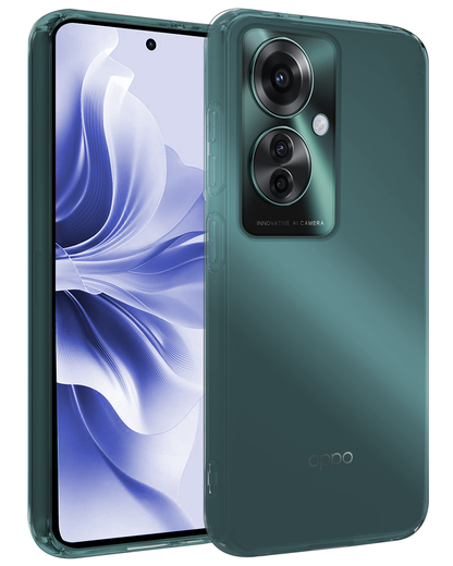 OPPO Reno 11F Hoesje Siliconen Backcover Lichtgewicht - Transparant