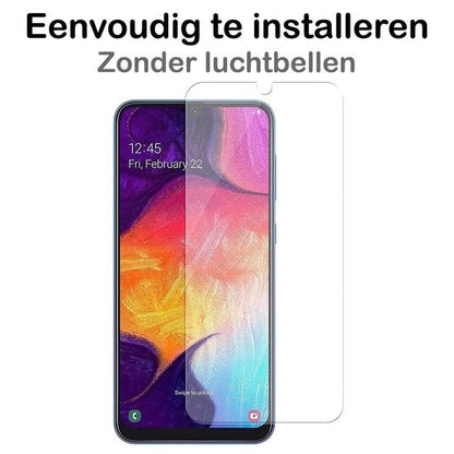 Samsung Galaxy A20/A30/A50 Screenprotector Gehard Glas - Anti-kras