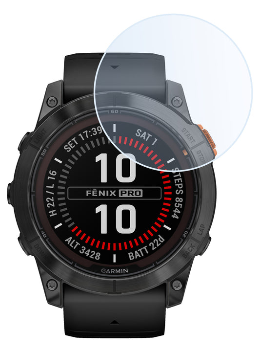 Garmin Fenix 7 Pro Screenprotector Tempered Glass