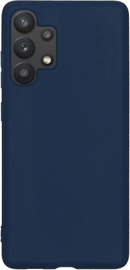 Samsung A32 5G Hoesje Siliconen - Donkerblauw