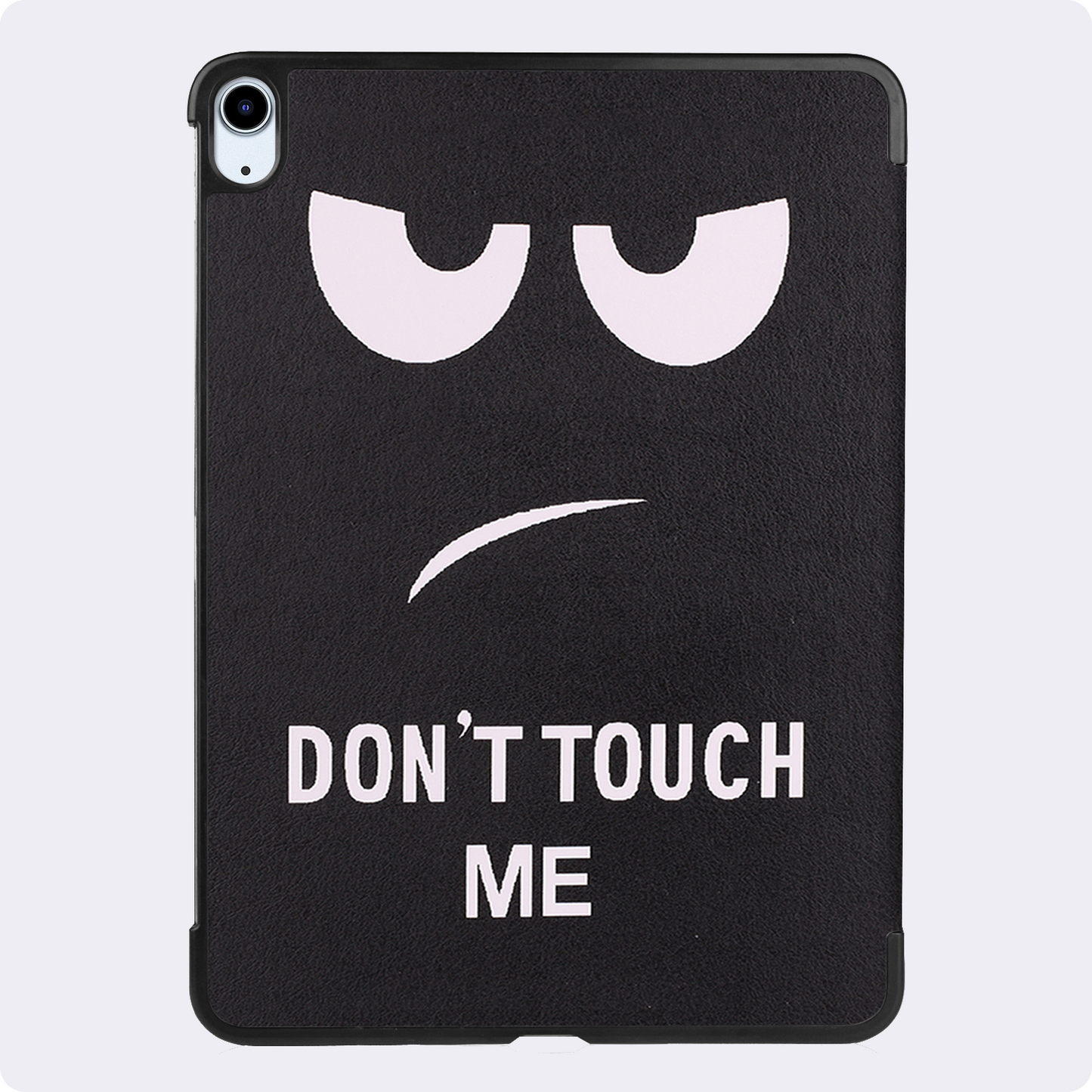 iPad Air 2024 (13 inch) Hoesje Book Case Met Apple Pencil Uitsparing - Don't Touch Me