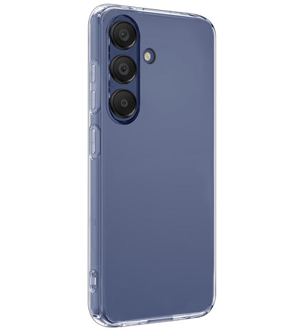 Samsung A15 Hoesje Siliconen Backcover Lichtgewicht - Transparant