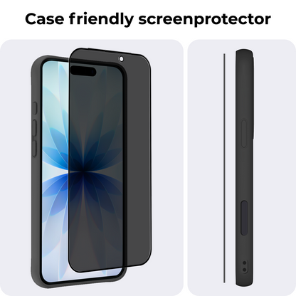 iPhone 17 Screenprotector Gehard Glas - Privacy