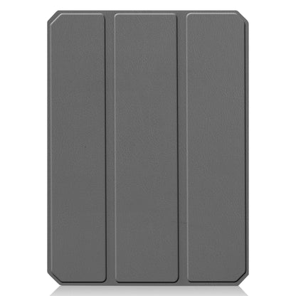 iPad Mini 6 Trifold Bookcase Hoes met Penhouder voor Apple Pen - Grijs