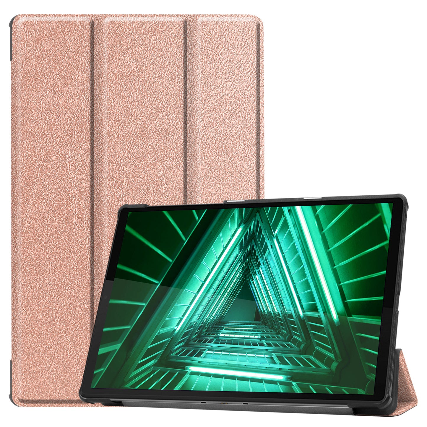 Lenovo Tab M10 FHD Plus 2nd Gen Hoesje Book Case - Rosðð goud