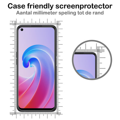 OPPO A96 Screenprotector Gehard Glas - Anti-kras