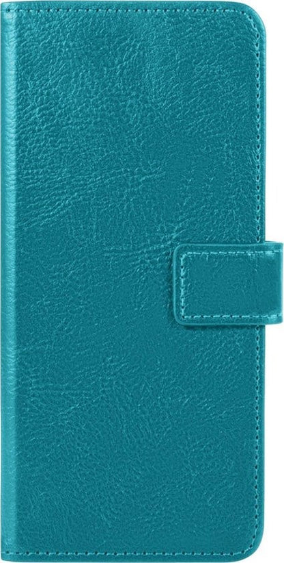 Samsung S21 Plus Hoesje Bookcase Cover met Kaarthouder - Turquoise