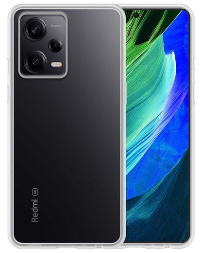 Xiaomi Redmi Note 12 Pro Hoesje Siliconen Backcover Lichtgewicht - Transparant