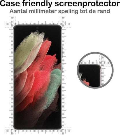 Samsung S21 Ultra Screenprotector Gehard Glas - Anti-kras