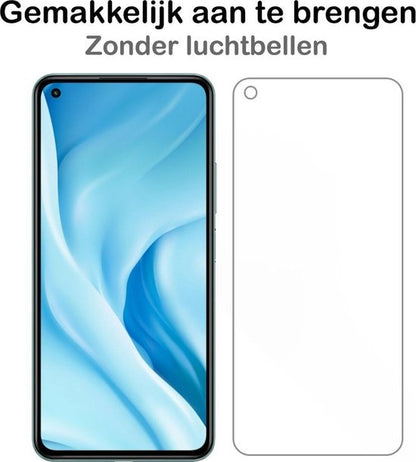 Xiaomi Mi 11 Lite Screenprotector Gehard Glas - Anti-kras