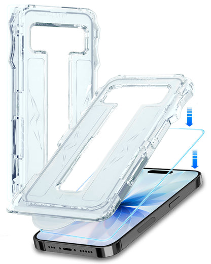 iPhone 17 Screenprotector Flexibel Glas met Installatieframe