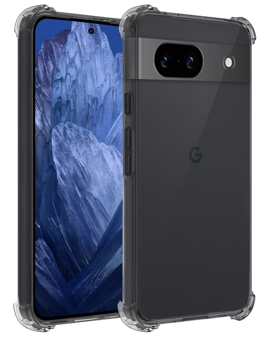 Google Pixel 8a Hoesje Shock Proof Siliconen - Transparant