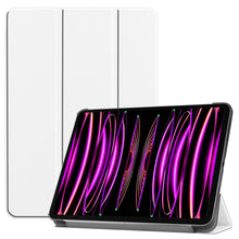 iPad Pro 2022 (11 inch) Trifold Bookcase Hoes - Wit