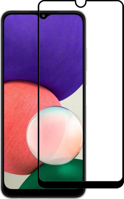 Samsung A22 4G Screenprotector Gehard Glas - Full Screen
