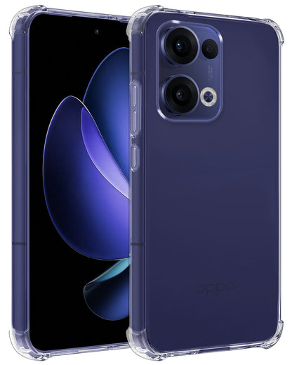 OPPO Reno 13 Hoesje Shockproof Backcover Siliconen - Transparant