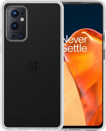OnePlus 9 Pro Hoesje Siliconen Backcover Lichtgewicht - Transparant