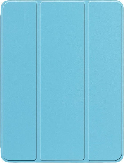 iPad 2018 Trifold Bookcase Hoes - Lichtblauw