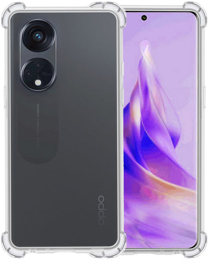 OPPO Reno 8T 4G Hoesje Shockproof Backcover Siliconen - Transparant
