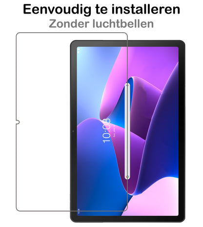 Lenovo Tab M10 Plus 3rd Gen Screenprotector Gehard Glas - Anti-kras