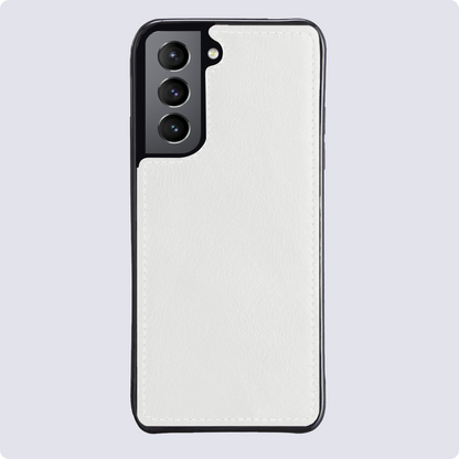 Samsung S21 Hoesje Bookcase Cover Uitneembaar - Wit