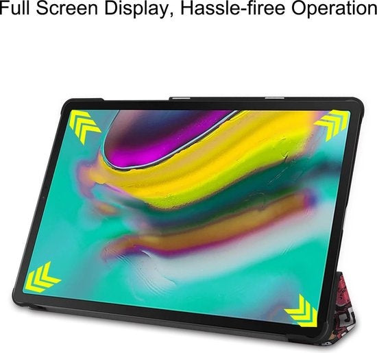 Samsung Galaxy Tab S5e Hoesje Book Case - Graffity