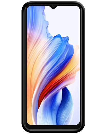 OPPO A18 Hoesje Siliconen - Zwart