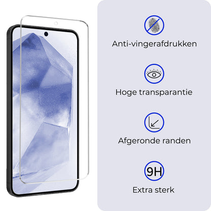 Samsung A55 Screenprotector Gehard Glas - Anti-kras