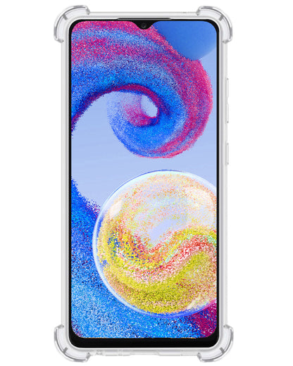 Samsung A04s Hoesje Shockproof Backcover Siliconen - Transparant
