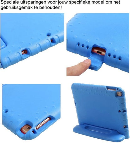 iPad Air 1 Kinderhoes Shockabsorberend Foam - Zwart