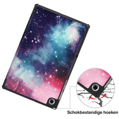 Lenovo Tab M10 FHD Plus 2nd Gen Hoesje Book Case - Galaxy