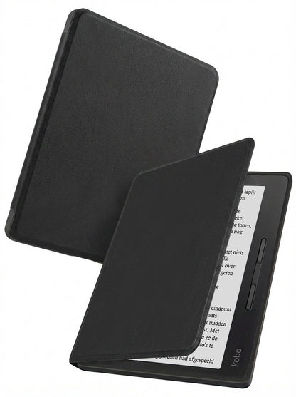 Kobo Libra H2O Bookcase Hoes Shockabsorberend - Zwart