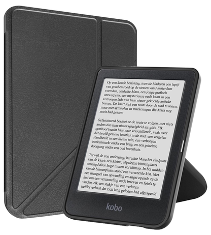 Kobo Clara BW Trifold Bookcase Hoes - Zwart