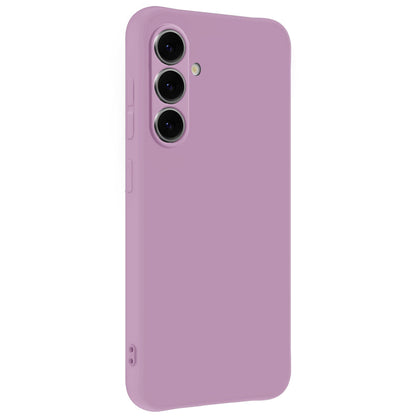 Samsung S25 FE Hoesje Siliconen Backcover Lichtgewicht - Lila