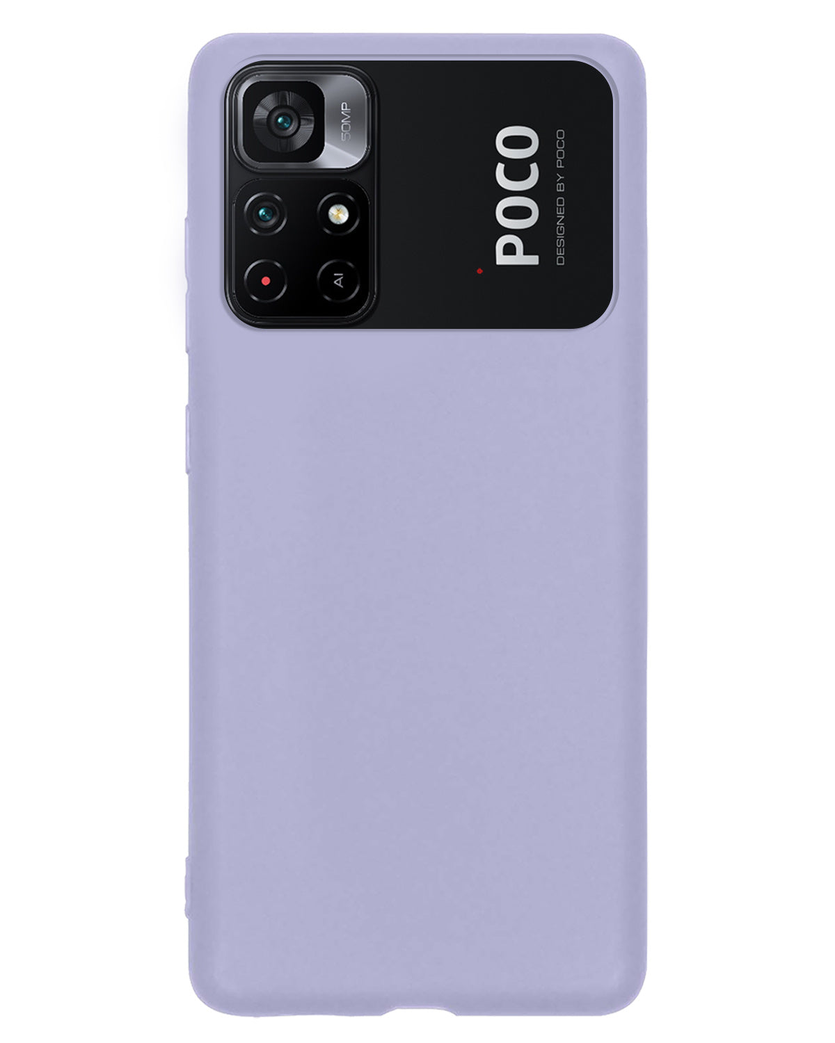 Poco M4 Pro 4G Hoesje Siliconen - Lila