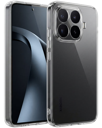 Xiaomi 17T Pro Hoesje Siliconen Backcover Lichtgewicht - Transparant