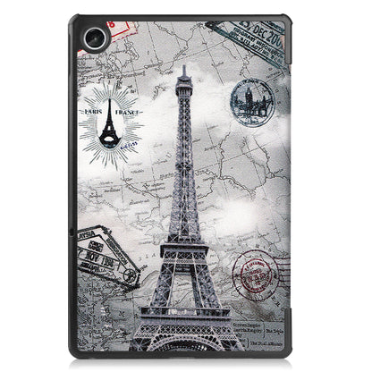 Lenovo Tab M10 Plus 3rd Gen Trifold Bookcase Hoes - Eiffeltoren