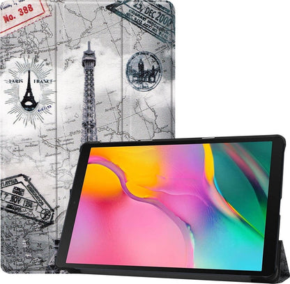 Samsung Galaxy Tab A 10.1 2019 Hoesje Book Case - Eiffeltoren