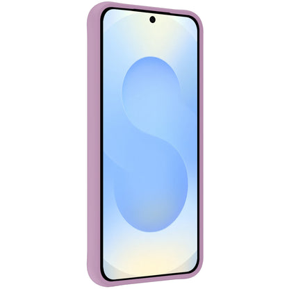 Samsung S25 Hoesje Siliconen Backcover Lichtgewicht - Lila