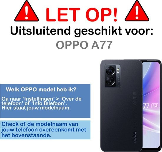 OPPO A77 Hoesje Siliconen - Geel