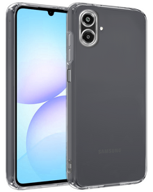 Samsung A07 Hoesje Siliconen Backcover Lichtgewicht - Transparant
