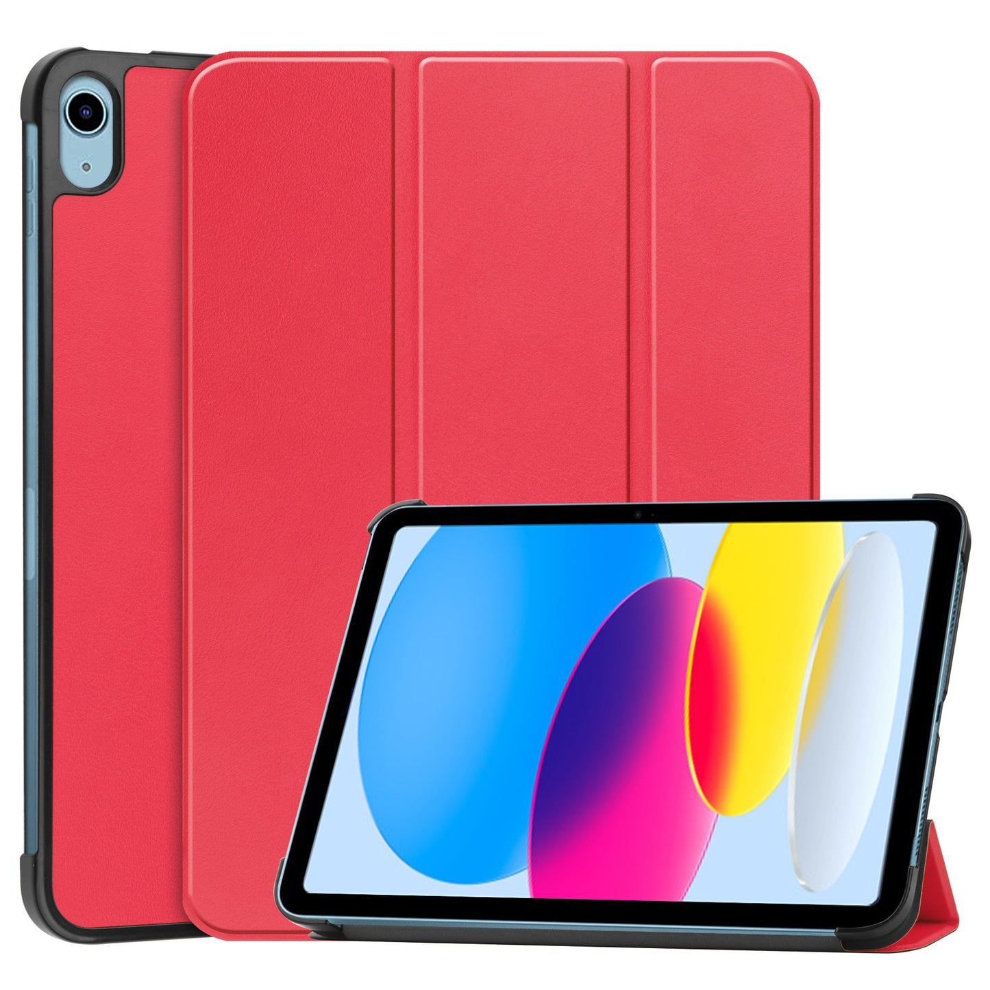 iPad 2022 Hoesje Book Case - Rood