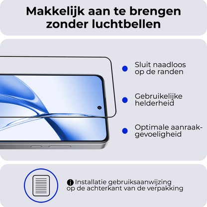 OnePlus Nord CE 4 Screenprotector Gehard Glas - Full Screen