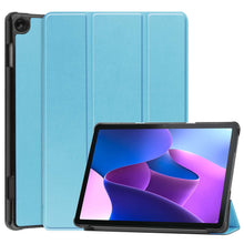 Lenovo Tab M10 (3rd gen) Trifold Bookcase Hoes - Lichtblauw