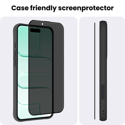 iPhone Air Screenprotector Gehard Glas - Privacy