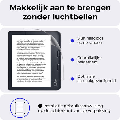 Kobo Libra 2 Screenprotector Soft TPU - Full Screen