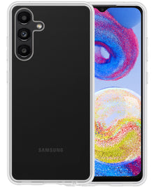 Samsung A04s Hoesje Siliconen Backcover Lichtgewicht - Transparant